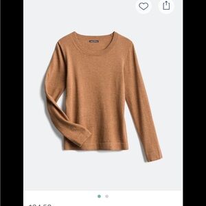 Classic J Crew Mercantile Tan Women's Sweater
